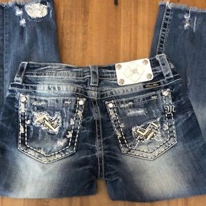 Distressed Miss me jeans
